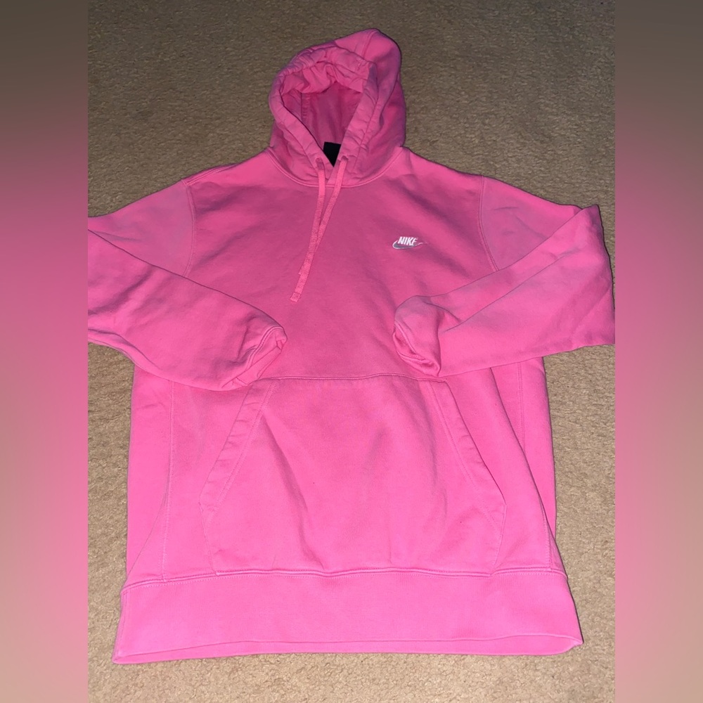 Nike Mens Pink Hoodie